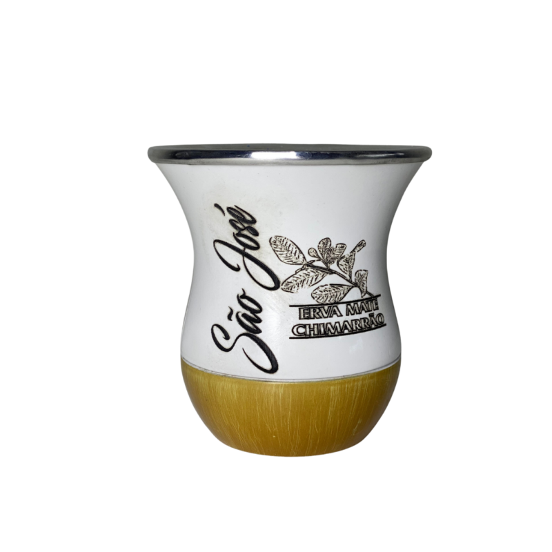 Cuia de Madeira Gravada