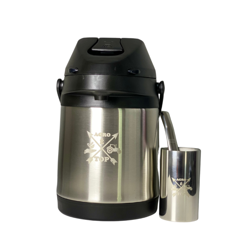 Kit para Tereré Prata