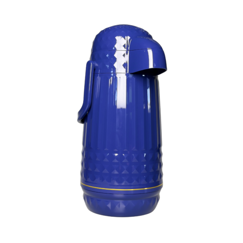 Garrafa Térmica Em Plástico Valentina 1L MB Home Azul Safira