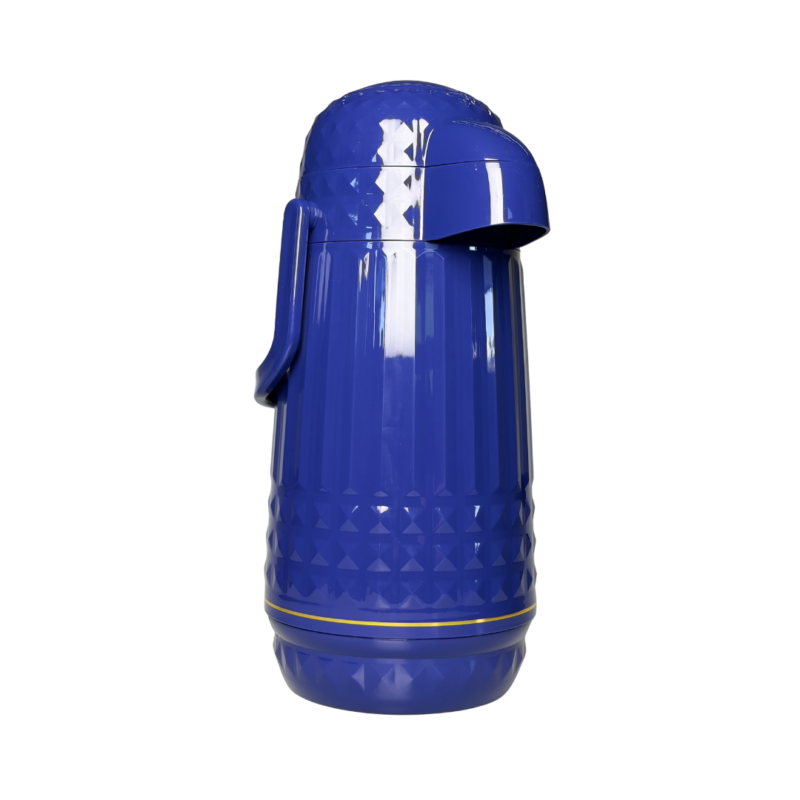 Garrafa Térmica Em Plástico Valentina 1L MB Home Azul Safira