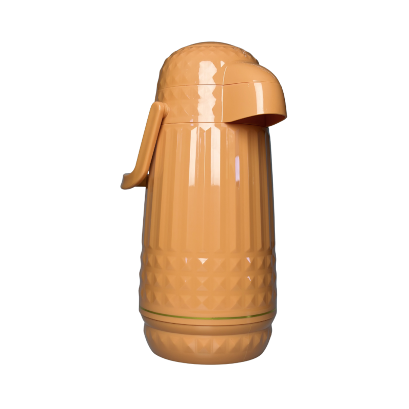 Garrafa Térmica Em Plástico Valentina 1L MB Home Tangerina