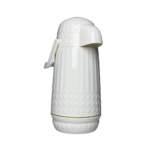 Garrafa Térmica Em Plástico Valentina 1L MB Home Branca