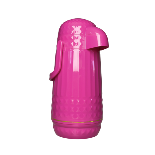 Garrafa Térmica Em Plástico Valentina 1L MB Home Rosa Festa