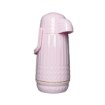 Garrafa Térmica Em Plástico Valentina 1L MB Home Rosa Suave