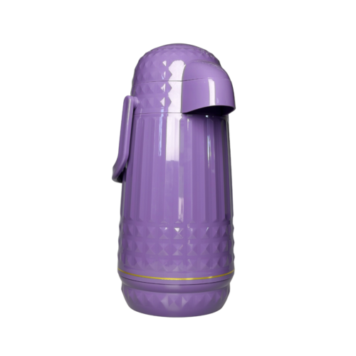 Garrafa Térmica Em Plástico Valentina 1L MB Home Lavanda Flor